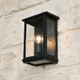 Black Wall Light Marine Grade E27 60W IP44 300mm Black Wall Light Marine Grade E27 60W IP44 300mm